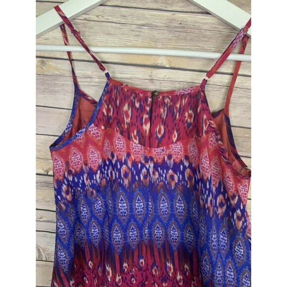 Maurices XS Asymmetric Tank Boho Sheer Top Tunic - Picture 6 of 8